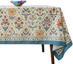 ISAENNE Designer Elegant Rectangular Printed Tablecloth,118"x67" by Isaennehomedecoration