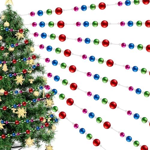 Jetec 15ft Christmas Tree Bead Garland Retro Bead Garland, Stylish Style by Jetec