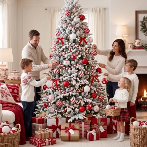 Valery Madelyn 30ct Christmas Ornaments Tree Decorations Set 2 Inch - Image 5