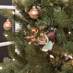 Old World Christmas Ornaments Reindeer Glass Blown Ornaments for Christmas Tree - Image 6