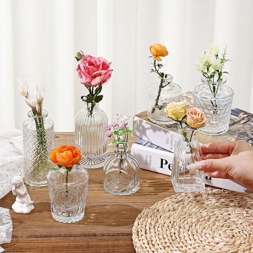 30 Pcs Clear Bud Vases Set, Baby Shower Decorations, Wedding Table Decor - Image 4
