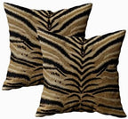 TOMWISH Animal Skin Pattern Print Throw Pillow Covers 26x26 in Set of 2 by HOMEDECOR