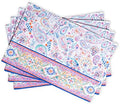 Maison d' Hermine Placemats Set of 4 Reusable 100% Cotton (13"x19") by MaisondHermine