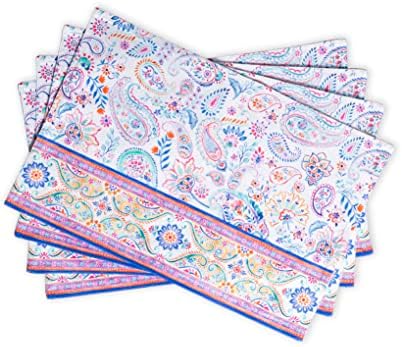 Maison d' Hermine Placemats Set of 4 Reusable 100% Cotton (13"x19") by MaisondHermine