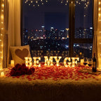 Ceenna Will You Be My Girlfriend Proposal Decoration Set,Red,Classic - Image 5