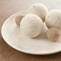 Vanselia Decorative Table Tray Ceramic Round Trays Home Decor (12" Rustic) by VanseliaHome