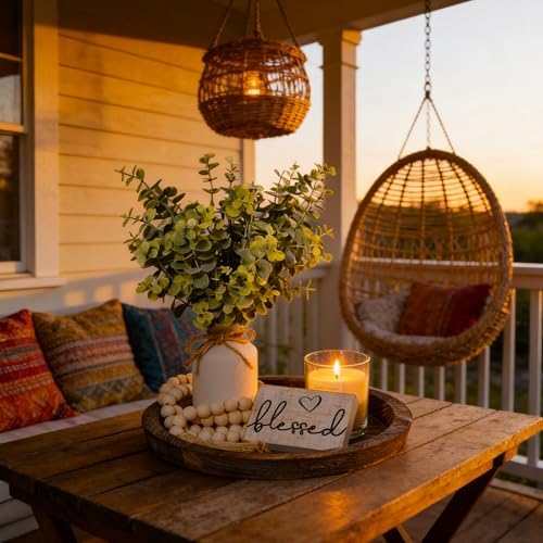 Rustic Modern Farmhouse Decor Set of 6 for Your Living Room - Image 5
