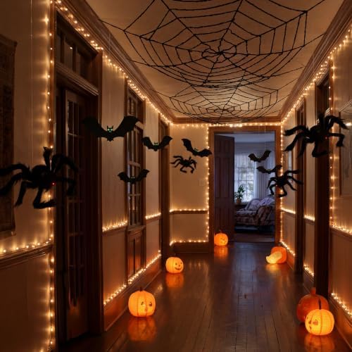 Thenshop 17 Pcs Halloween Hallway Decorations Indoor LED String Lights - Image 6