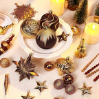 SHareconn 80Pcs Christmas Tree Ornaments Set Christmas Tree Decorations - Image 3