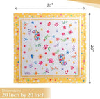 Maison d' Hermine Cloth Napkins Set of 4 Reusable 100% Cotton (20" x 20") - Image 4