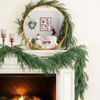 Artificial Norfolk Pine Garland, Realistic Christmas Greenery Garland for Mantle, Staircase, Banister, Fireplace, Wall, Door, Table, Indoor & Outdoor Holiday Winter Decortions (9 Ft-2pcs) - Image 6