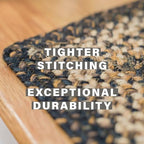 Homespice Kilimanjaro Jute Braided Stair Treads, Rect 8x28 Set of 13 - Image 4