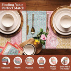Maison d' Hermine Table Runner 100% Cotton 14.50" x 72" (Double Layer) - Image 4