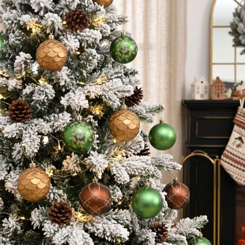 Valery Madelyn 9ct Christmas Tree Decorations Ball Ornaments 2.76 Inches - Image 2