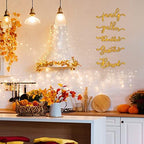 Jetec 40 Pieces Thanksgiving Decor Thankful Grateful Blessed, Gold - Image 6