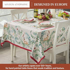Maison d' Hermine Table Cloth Square Table Reusable 100% Cotton 60"x60" - Image 2