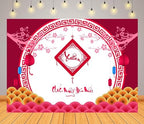 BELECO 12x10ft Fabric Happy Vietnamese New Year Backdrop 2026 TET Decorations Cherry Blossoms Lanterns Lunar New Year Party Decorations Holiday Photoshoot Studio Props - Image 2