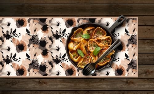 Heat Resistant Table Runner, 39 x 12 Inch - Autumn Leaves Design - Image 2