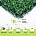 AOKIIE 48"x120" Artificial Grass Roll Wall, UV-Anti Boxwood for Outdoor - Image 3