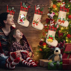 Glimin 9 Sets Christmas Diamond Art Stocking 5D - Image 4