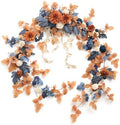 Ling's moment Navy Blue Artificial Flower Garland Wedding Arch 9 FT by LingsMoment