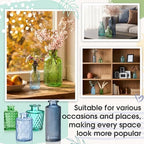 Yaomiao 30 Pcs Glass Bud Vases Centerpieces, Blue Green Series - Image 6