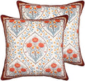 patdrea Designer Velvet Throw Pillow Cover,Set of 2,22"x22"-Moritz B by patdrea