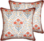 patdrea Designer Velvet Throw Pillow Cover,Set of 2,22"x22"-Moritz B by patdrea