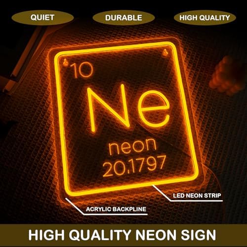 Ne Element Neon Sign Science LED Neon Light Classroom Decor for STEM Room - Image 3