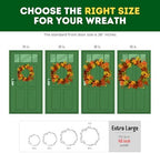 ProPik Christmas Wreath Storage Bag - 2 Pack Artificial Christmas Wreath Storage Container- Garland Holiday Wreath Storage Holder –Water Proof Transparent Clear PVC - with Handles (White, 48 Inch) - Image 4