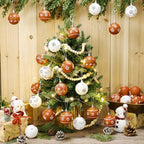 Gejoy 30 Pcs Mexican Christmas Ornaments 2.36'' Cielito Lindo Party Decor - Image 3