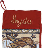 Lillian Vernon Angel Personalized Heirloom Needlepoint Christmas Stocking - Cotton, Holiday Decorations, Heirloom, Tradition - Image 7