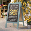 TEAKMAMA A Frame Chalkboard Signs 40"x20", Large Freestanding Chalk Board by TEAKMAMA