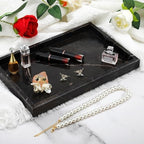 Brown Marble Tray,Pure Natural Vanity Tray - Image 5