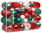 SHareconn 66Pcs Christmas Tree Decorations, Christmas Tree Ornaments Set by SHareconn