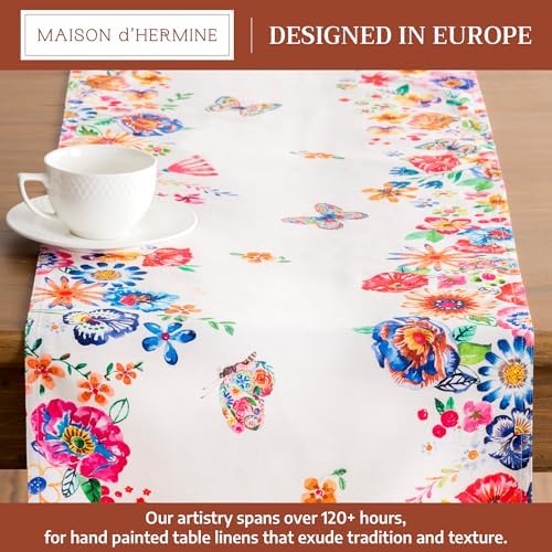 Maison d' Hermine Table Runner 100% Cotton 14.50" x 108" (Double Layer) - Image 2