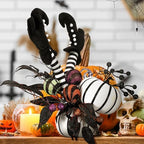 Daifunli Halloween Table Centerpieces Decorations, Witch Boot and Pumpkin - Image 6