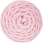 Pepperell Bonnie Braid Macrame Cord | 6mm x 100yd Pink (Value 2-Pack) | Twisted Polypropylene Cord for DIY Crafts, Plant Hangers, Wall Hangings, Crochet & Macrame | Long-Lasting, Vibrant Color - Image 4