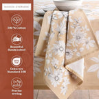 Maison d' Hermine Cloth Napkins Set of 4 Reusable 100% Cotton (20" x 20") - Image 2