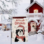 Seasonal Garden Flags Bernese Mountain Double Sided Flags Set of 11 Holiday Farmhouse Indoor Outdoor Yard Lawn Christmas Gifts Decorations 12.5x18 Inch - Image 6