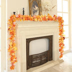 Joyhalo 6 Pack Fall Garland with Orange Leaves - Image 5