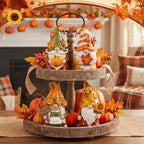 Simgoing 4 Pcs Fall Gnomes Decoration for Home Thanksgiving Gnome Figurines - Image 6