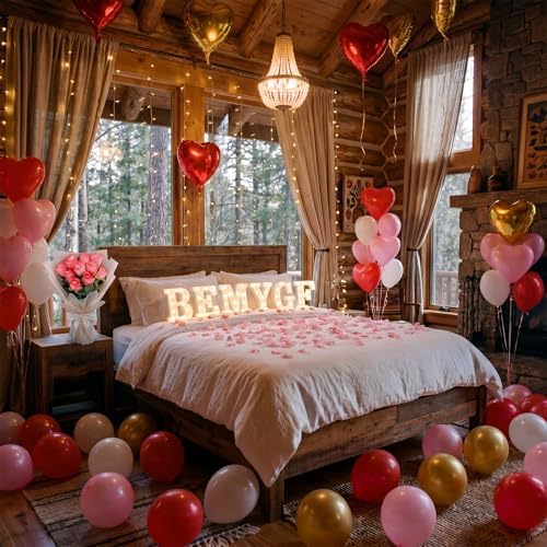 Ceenna Will You Be My Girlfriend Proposal Decoration Set,Pink,Classic - Image 6