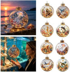 Glowing Christmas Story Ornaments, 8-Piece Light Up Mini Scene Set (Set H) - Image 3