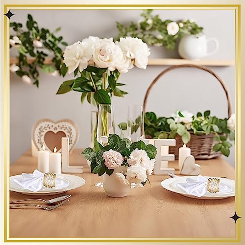 Hicarer 50 Pcs Gold Mesh Napkin Rings Round Metal Napkin Rings Holder Handmade Stainless Steel Napkin Holder for Cloth Napkins for Kitchen Dinning Table Wedding Parties Everyday Use, 1.97 Inch - Image 5