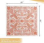 Maison d' Hermine Cloth Napkins Set of 4 Reusable 100% Cotton (20" x 20") - Image 4