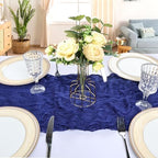 12 Pack 10Ft Royal Blue Cheesecloth Table Runner 23 x 120 Inch - Image 4
