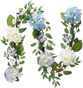 Valery Madelyn 6FT Hydrangeas Spring Summer Flower Garland for Mantle Decor by ValeryMadelyn