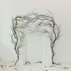 74" Spooky Halloween Tree Garland Moss Faux Willow Branches for Hanging(2) by Fosolasi