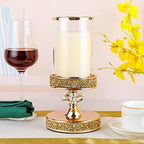 Candle Holder, Pillar Candle Holders, Crystal Candlesticks Holder for Wedding, Parties, Events, Chirstmas,Home Decor, Table Centerpieces CH028D (S) - Image 6